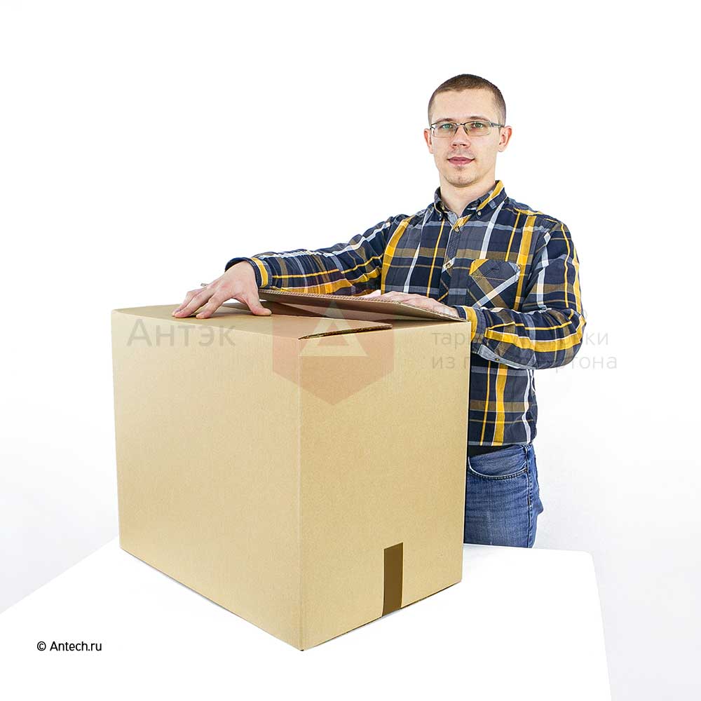 Картонная коробка 600мм*400мм*500мм П−32BC бурый (фото 2) – купить в Москве