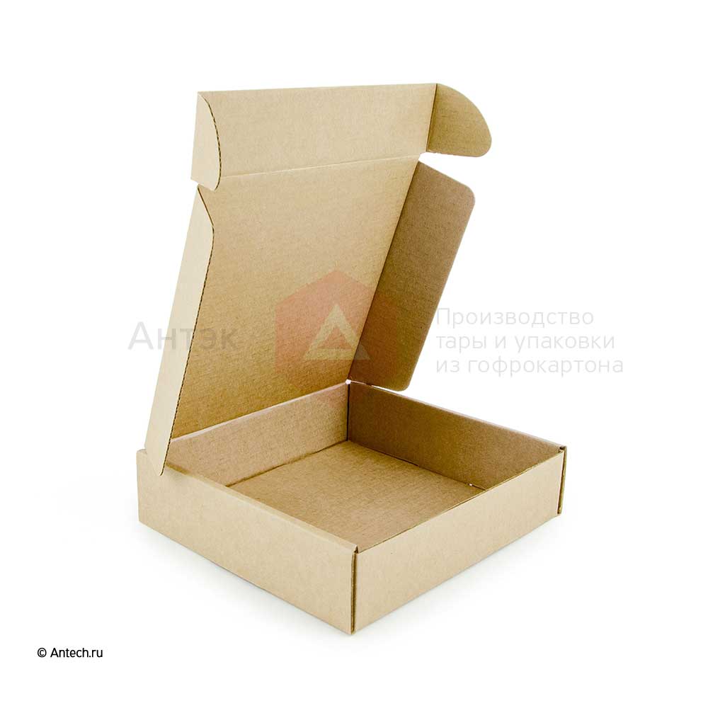 Маленькая коробка 140*140*35 МГК Т−24E бурая (фото 2) – купить в Москве