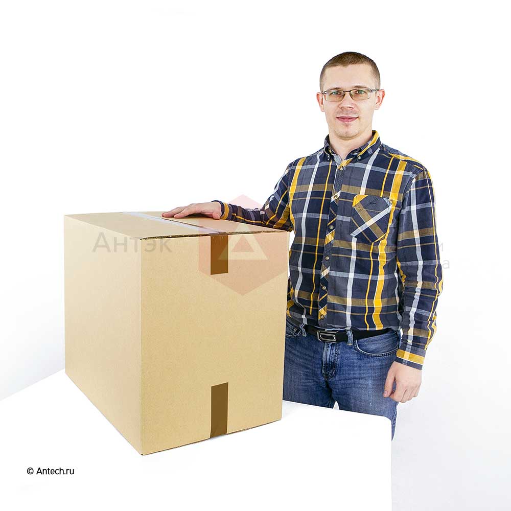 Картонная коробка 600мм*400мм*500мм П−32BC бурый (фото 6) – купить в Москве