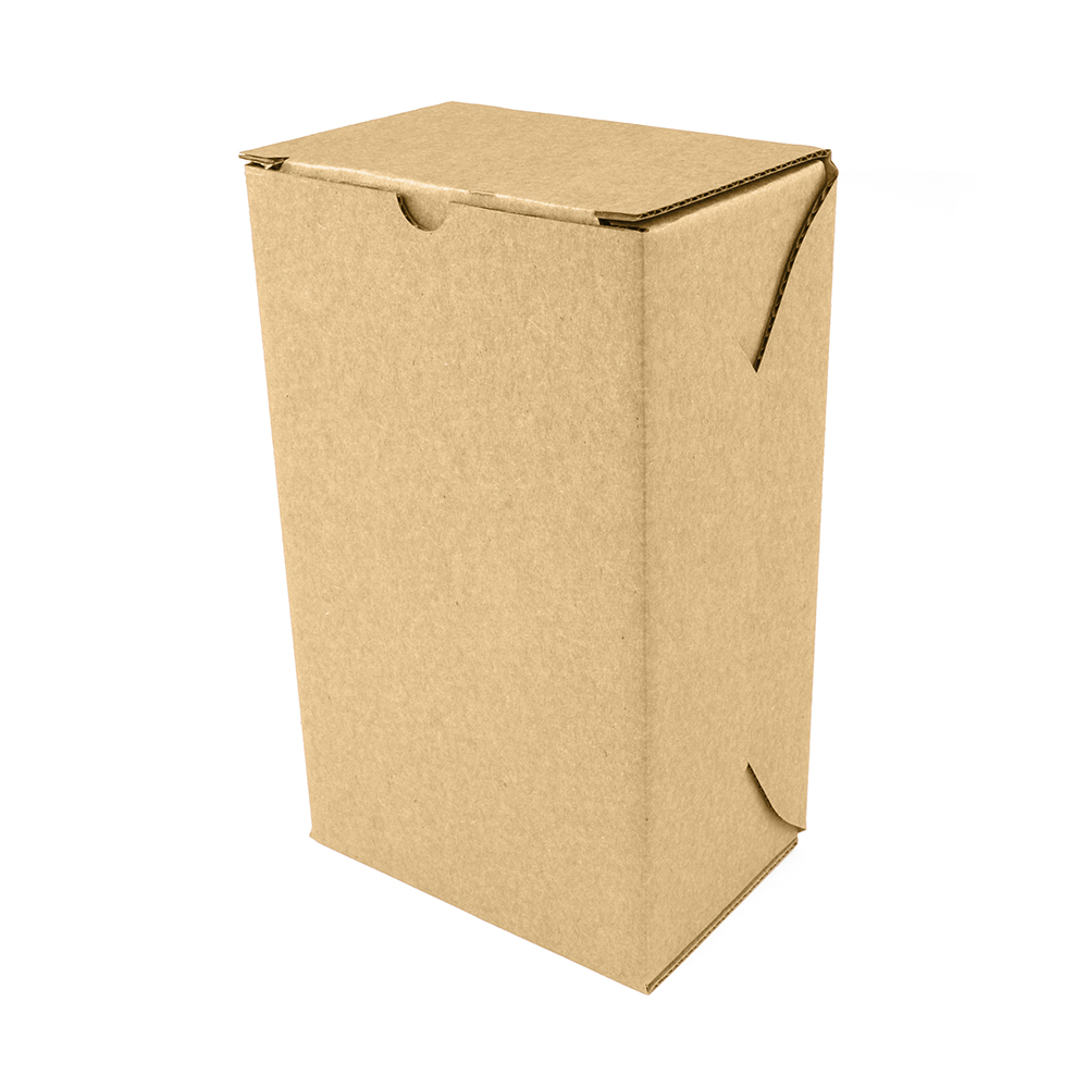 Самосборная коробка 150*100*250 Т−24B бурый (фото 1) – купить в Москве