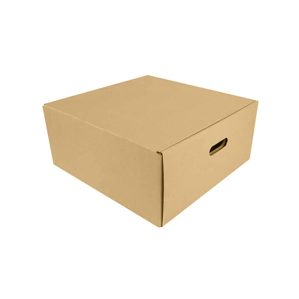 Самосборная коробка 490*490*220 Т−24B бурый (фото 1) – купить в Москве