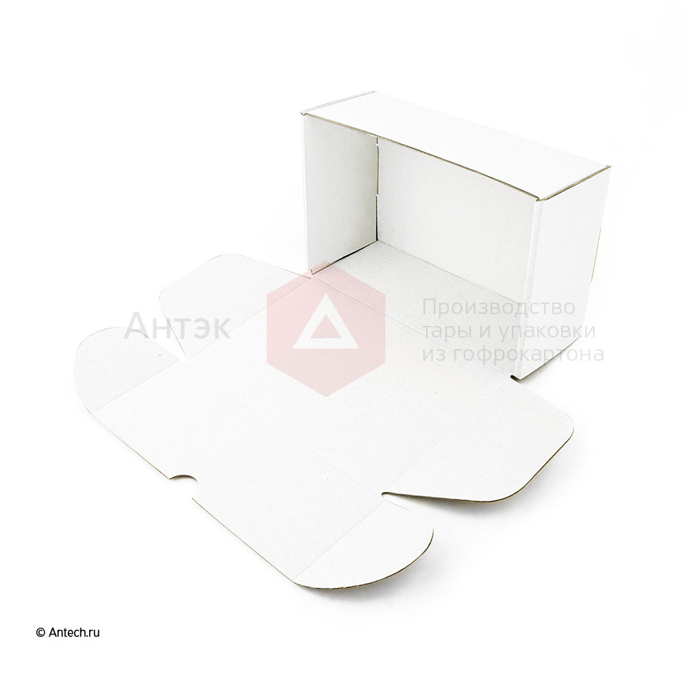 Самосборная коробка 170 x 110 x 65 МГК Т−24E  белый (фото 3) – купить в Москве