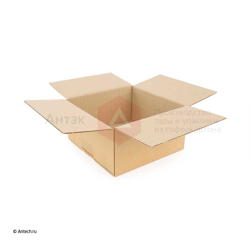 Картонная коробка 200*200*100 Т−24B бурый (фото 2) – купить в Москве