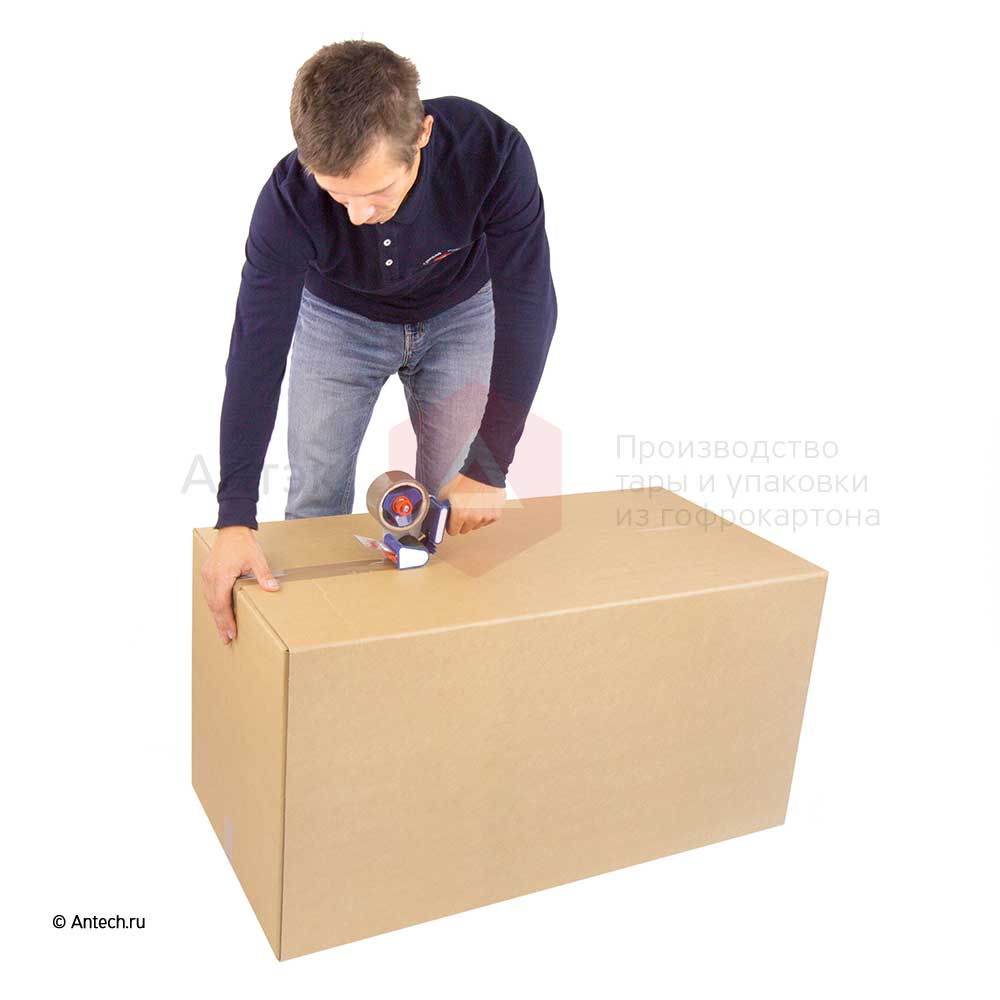 Картонная коробка 1000мм*500мм*500мм П−32BC бурая (фото 4) – купить в Москве