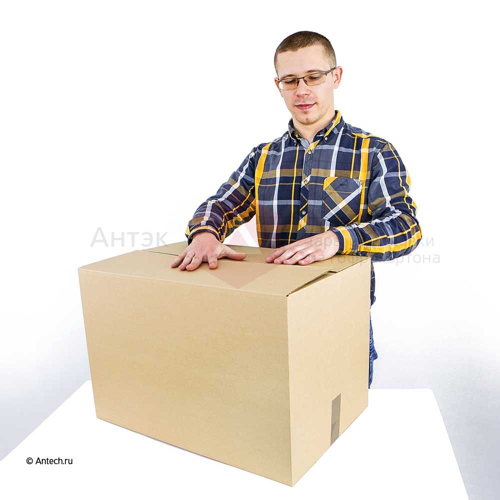 Коробка ОЗОН L 600ммx400ммx400мм Т−22B бурый (фото 4) – купить в Москве