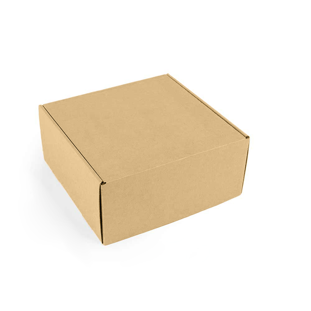 Самосборная коробка 200*200*100 МГК Т−24E бурый (фото 1) – купить в Москве