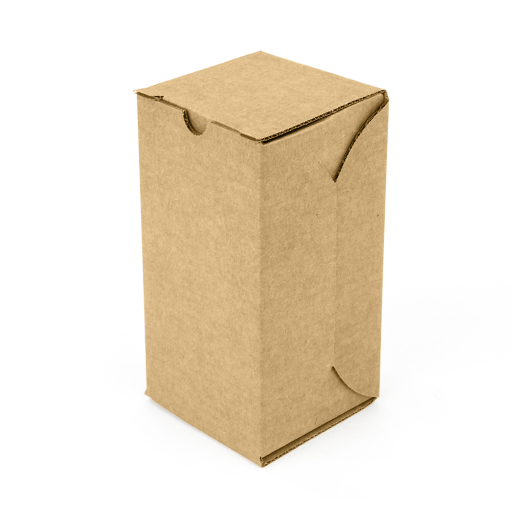 Самосборная коробка 100*100*200 Т−24B бурый (фото 1) – купить в Москве
