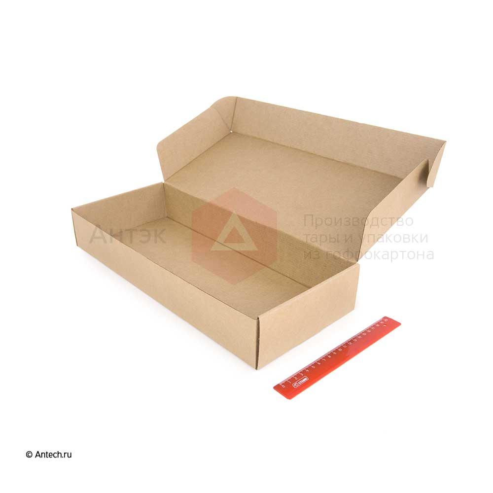 Самосборная коробка 420*180*67 МГК Т−24E бурый (фото 2) – купить в Москве