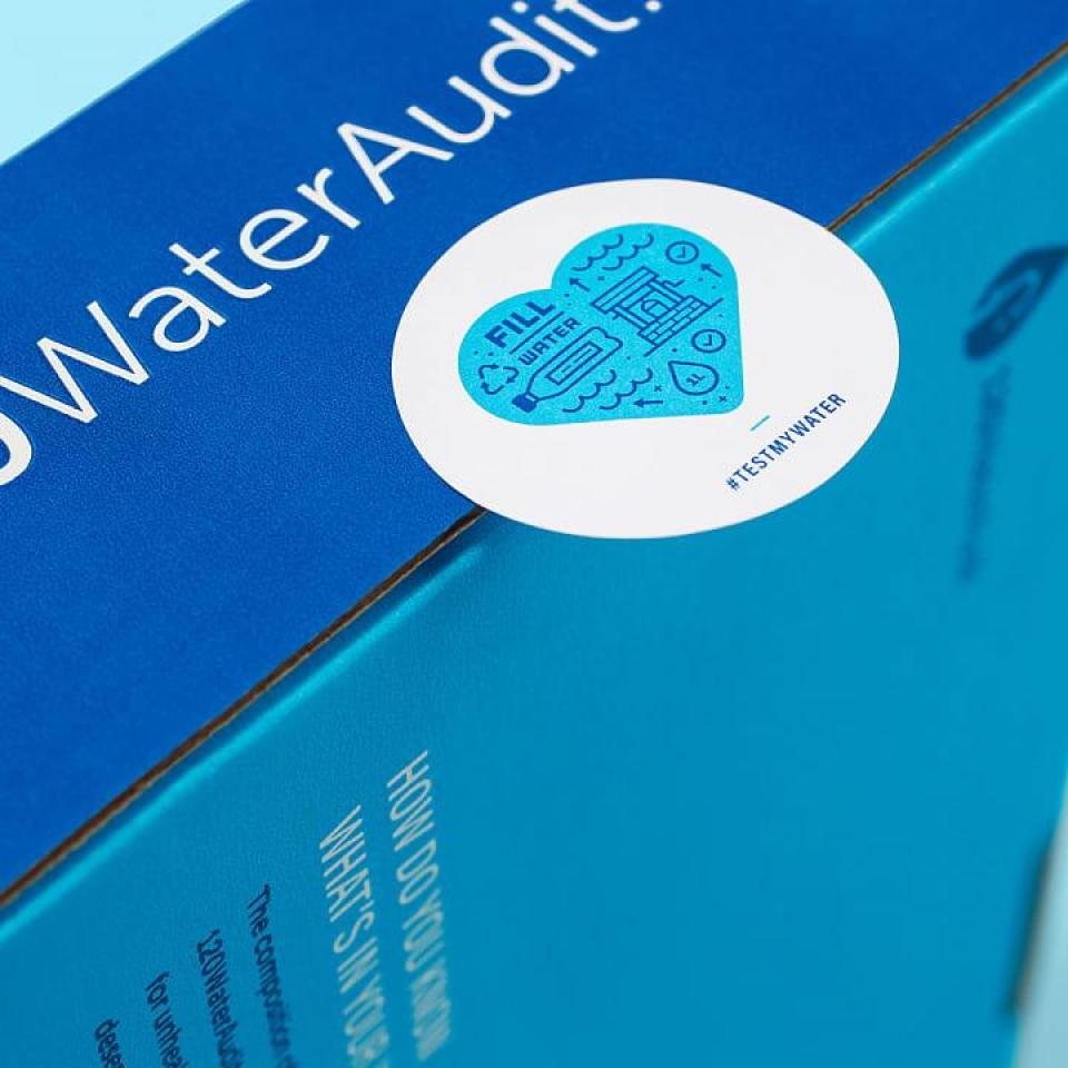 Упаковка для службы тестирования воды 120WaterAudit
