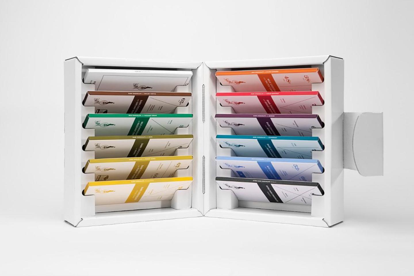Library of Chocolates - коробка для упаковки шоколадок