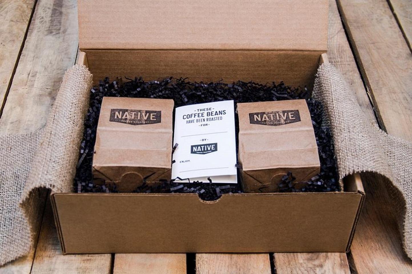 Native Coffee Roasters - дизайн упаковки и бренда кофейни