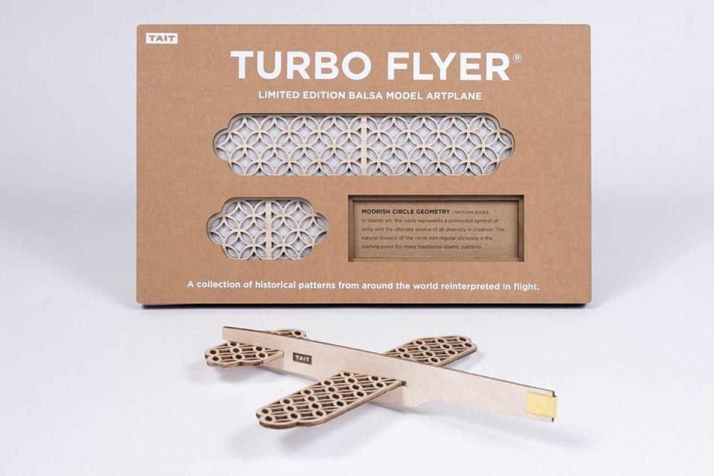 Упаковка из гофрокартона для The Turbo Flyer Pattern Series