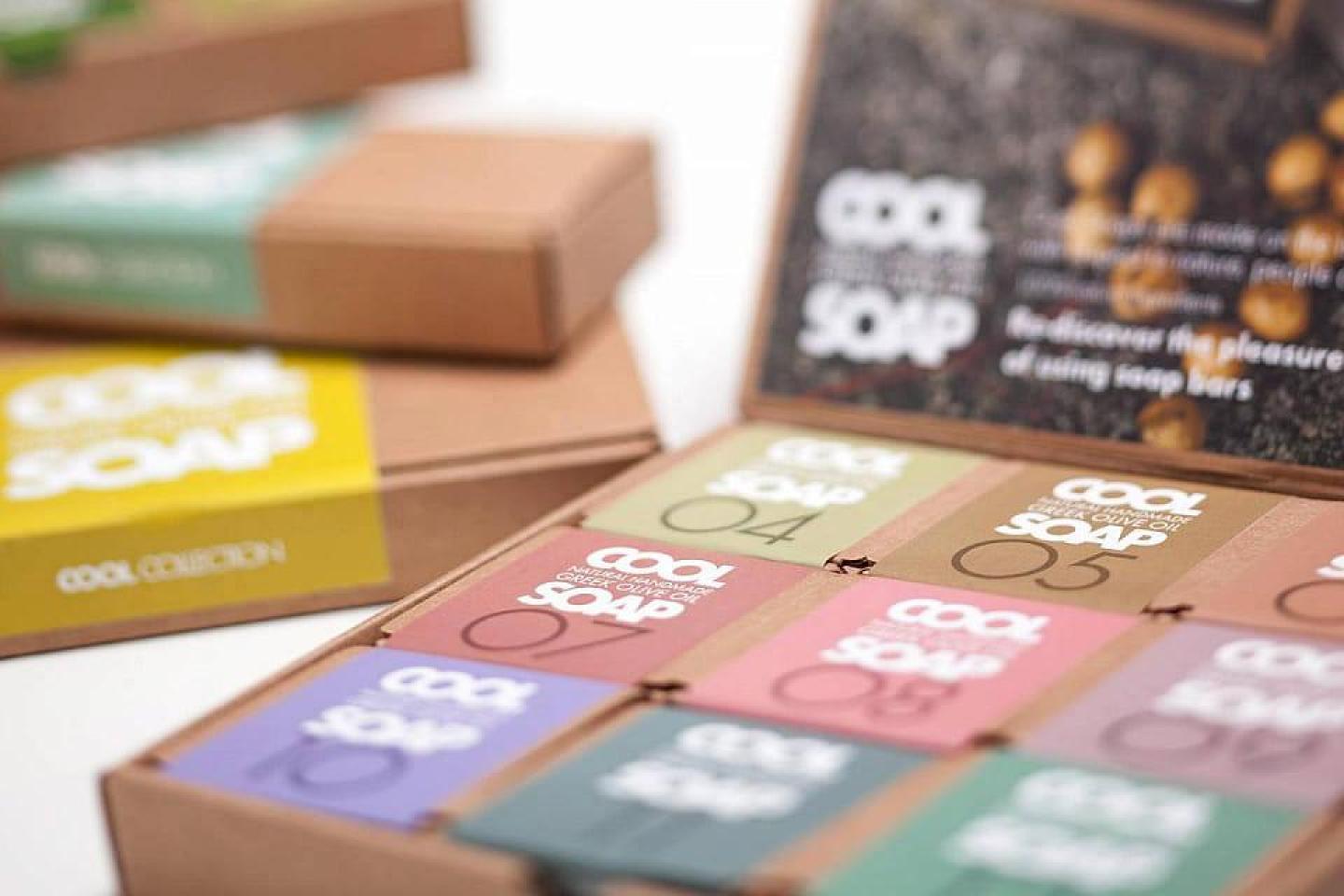 Упаковка для мыла из оливкового масла Cool soap