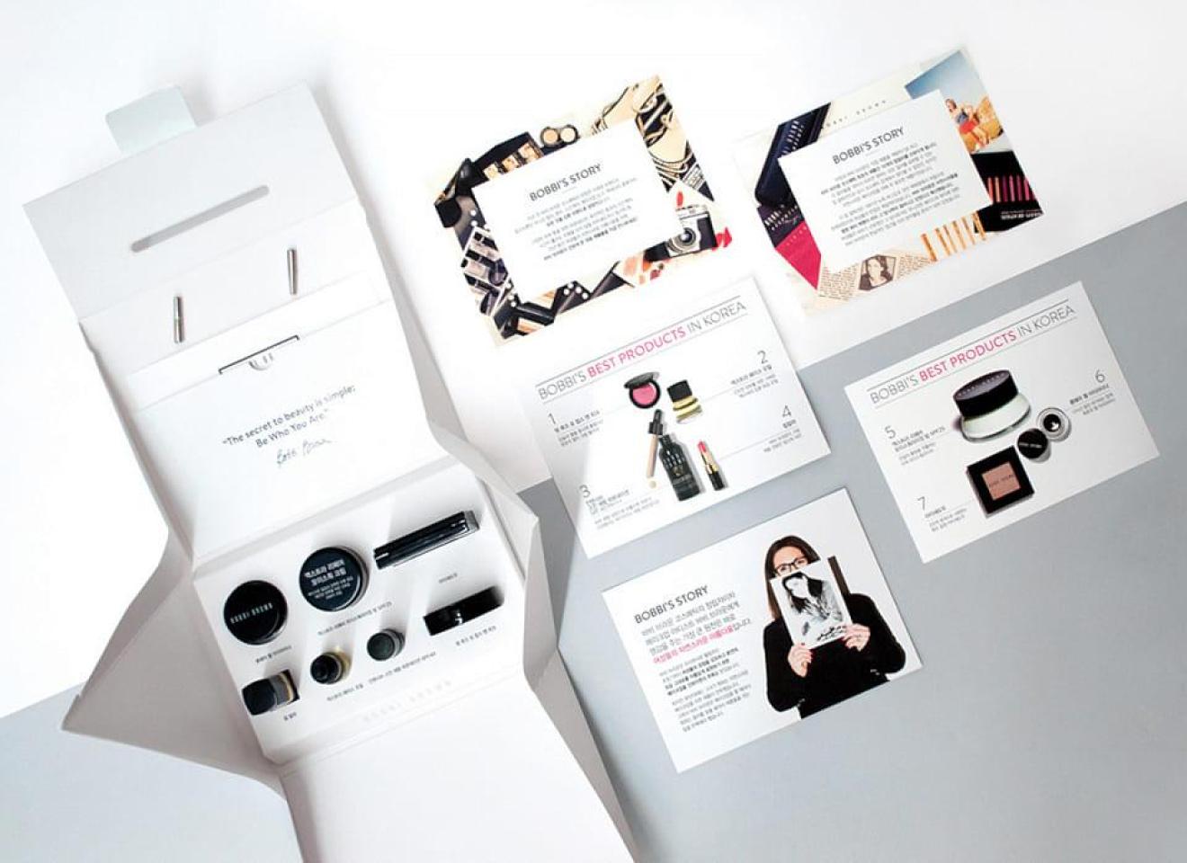 Подарочная упаковка для набора косметики Bobbi Brown