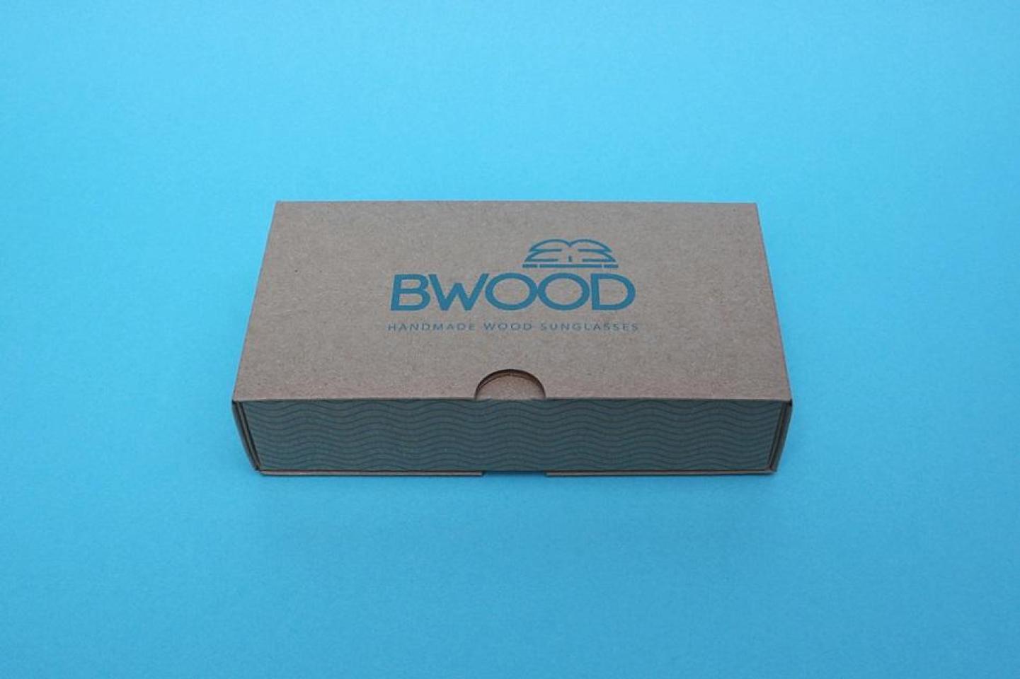 BWOOD - дизайн картонной упаковки для солнцезащитных очков