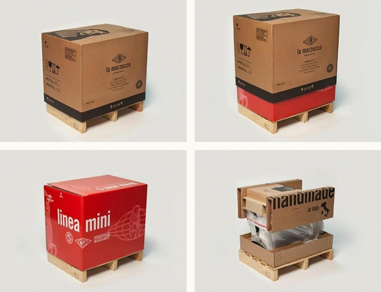 Упаковка для премиальной эспрессо-машины La Marzocco Linea Mini