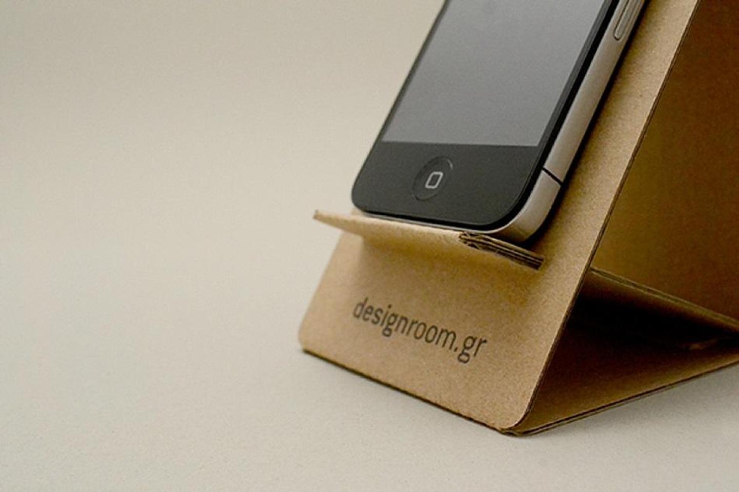 Mobile Phone Holder из гофрокартона