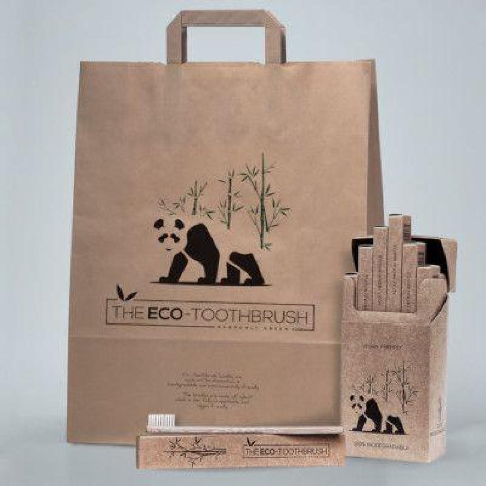 Упаковка для зубных щеток из бамбука The Eco-ToothBrush