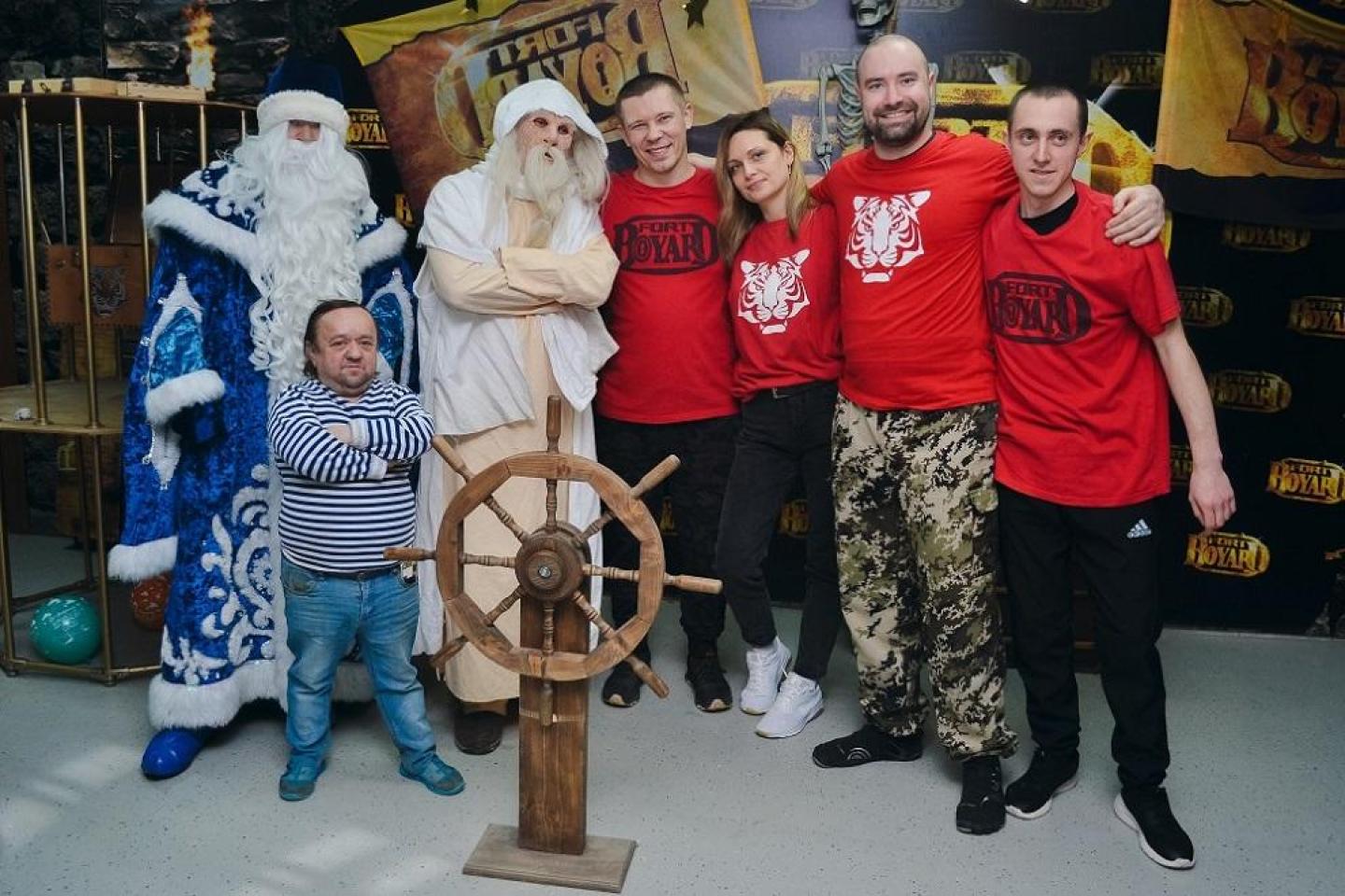 Форт Боярд - новогодний корпоратив 2022