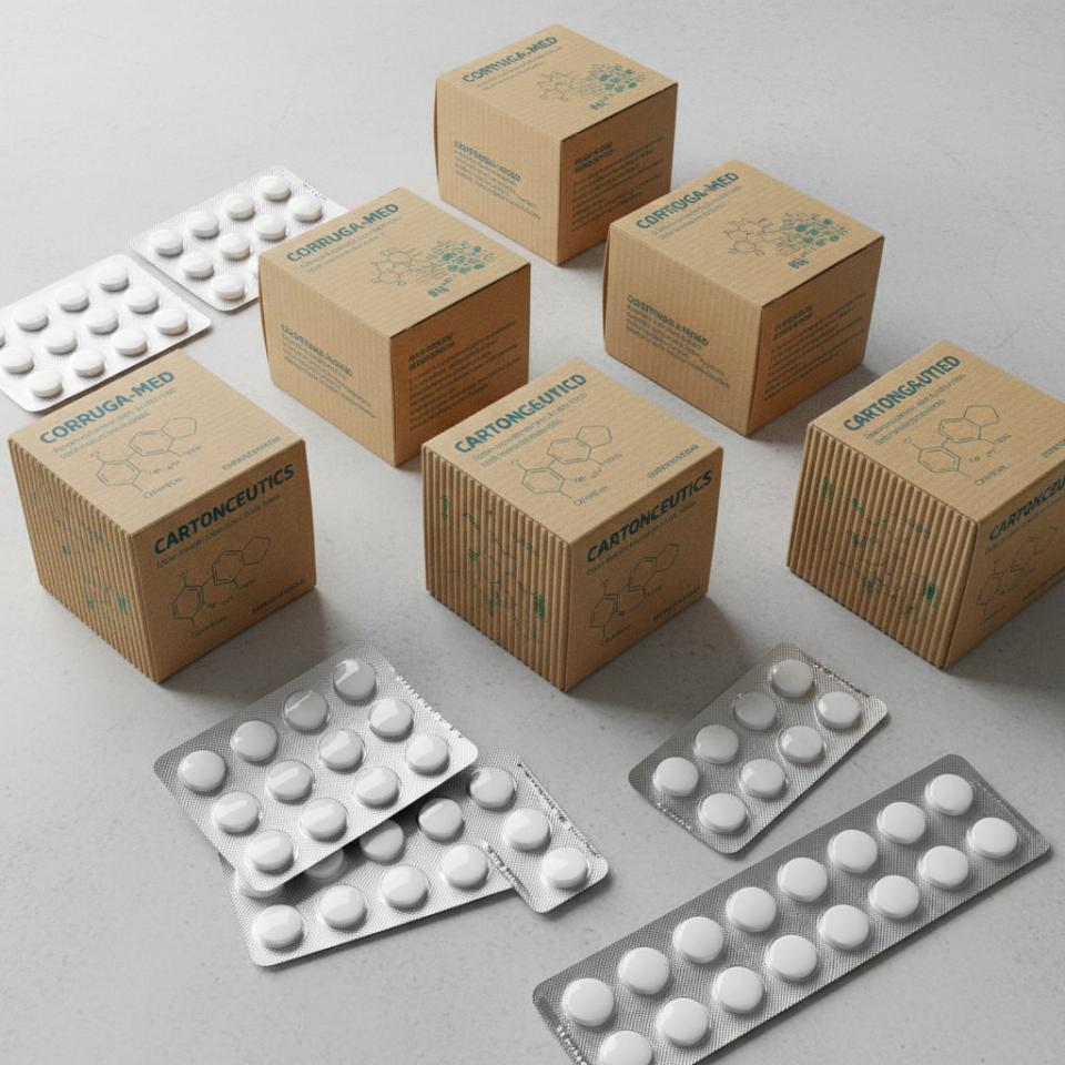 Коробки для фармацевтики