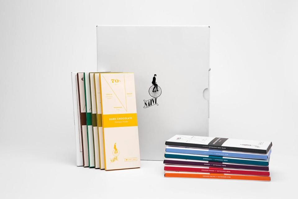 Library of Chocolates - коробка для упаковки шоколадок