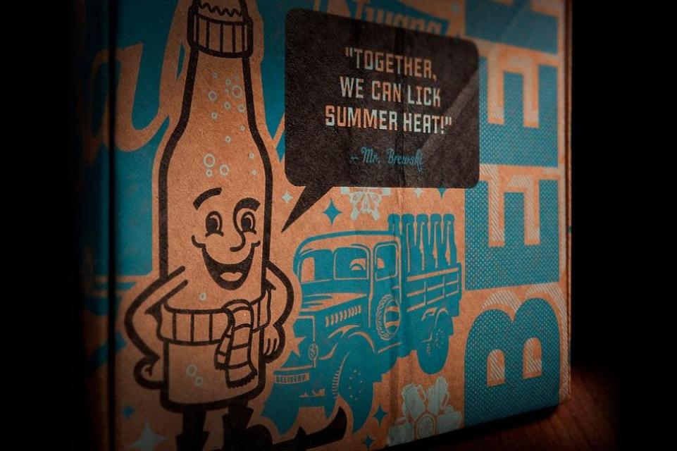 Коробка-холодильник The Beer Salt Pop-Up Cooler