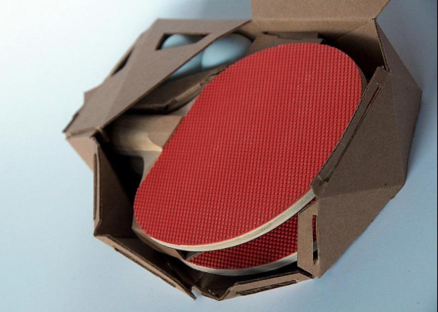 Упаковка для ракеток и мячиков Ping Pong
