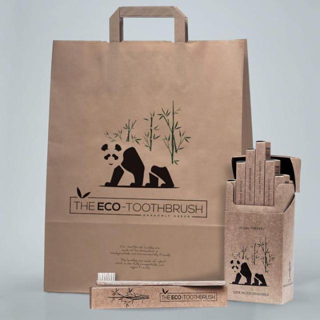 Упаковка для зубных щеток из бамбука The Eco-ToothBrush