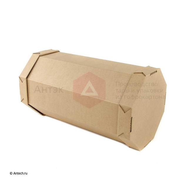 FEFCO 0351 Коробка телескопического типа, восьмигранная, из корпуса с двумя самосборными крышками