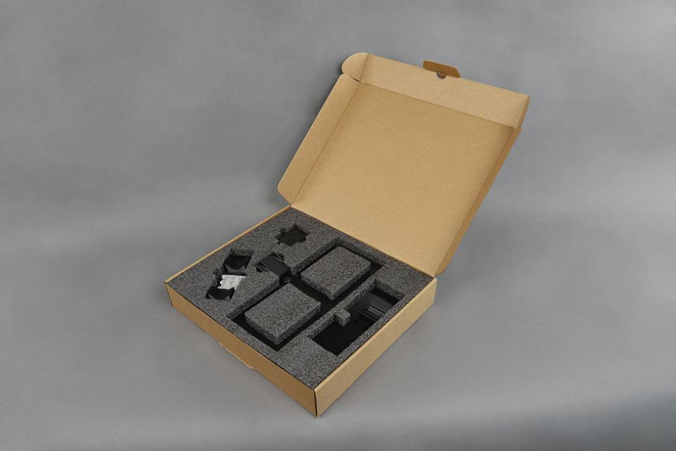 Упаковка с ложементами для телекоммуникационного оборудования