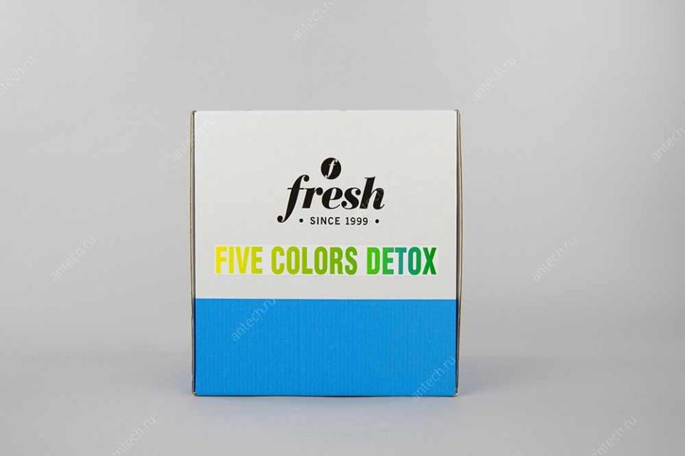 Картонный ящик с ручками и разделителями HEALTHY IN THE NEW SEXY