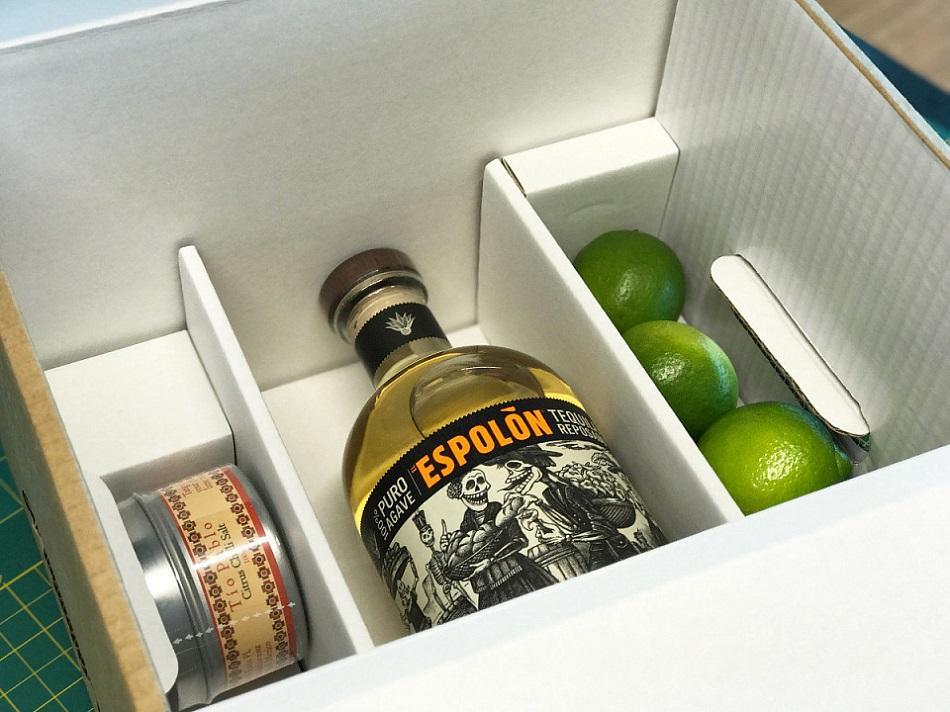 Упаковка для доставки комплектов Cocktail Kits