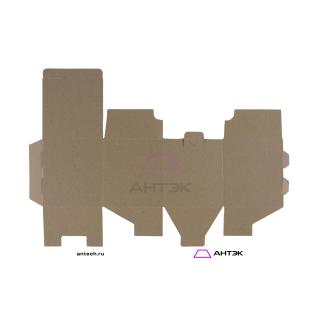 Самосборная коробка 120х120х135 из макулатурного картона МГК БУР / БУР