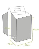 Packtasche велосипедная сумка из гофрокартона