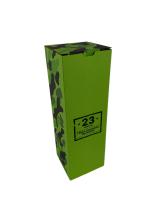 Подарочнка коробка к 23 февраля 100х100х310 Т-24Е (МГК) БЕЛ / БУР с печатью Хаки