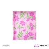 Подарочная коробка к 8 марта крышка-дно 270х215х90 МГК с печатью "Розовые цветы"