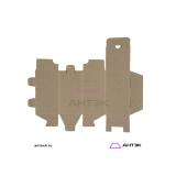 Самосборная коробка 55х55х105 из макулатурного картона МГК БУР / БУР