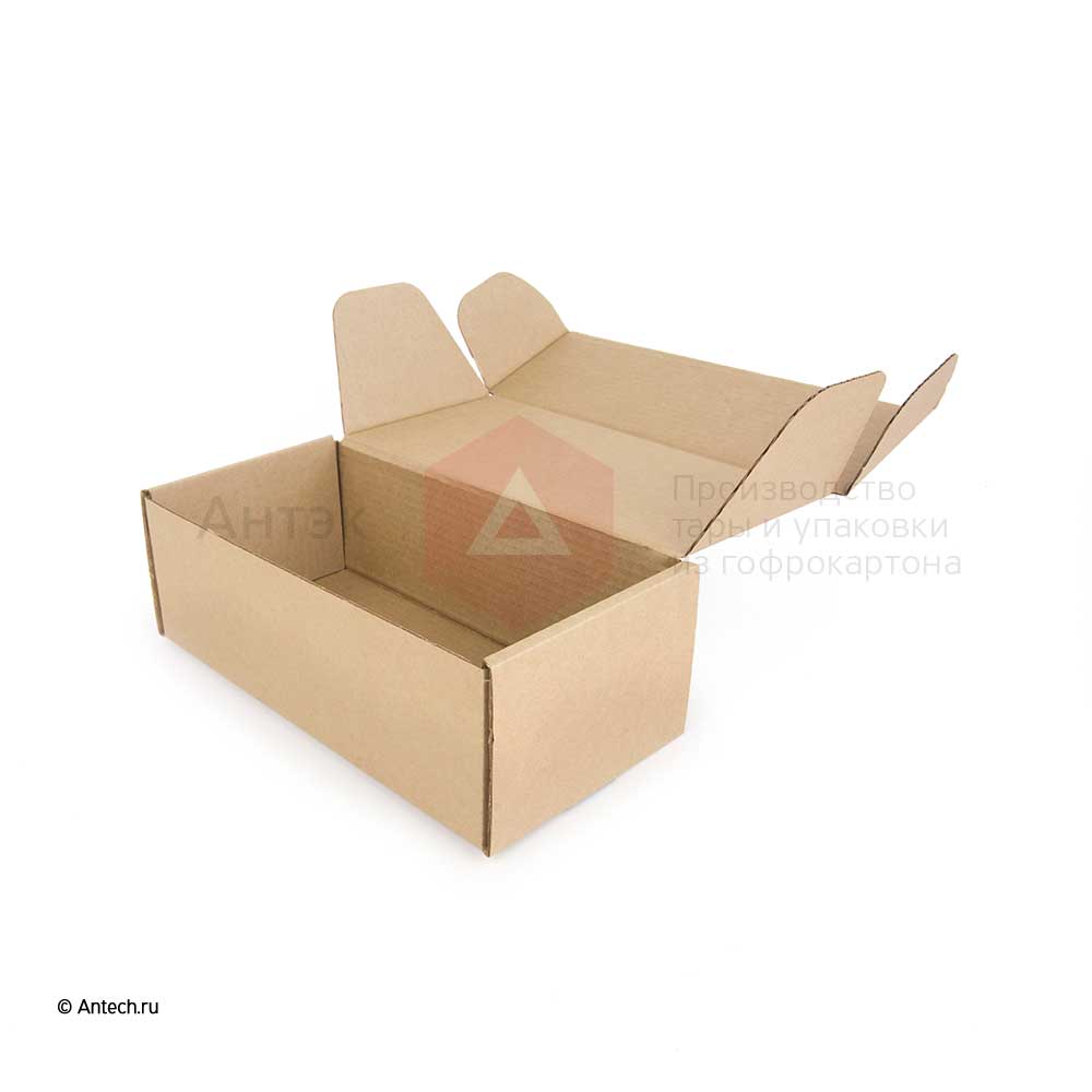 Самосборная коробка 300*155*105 Т−24B бурый (фото 3) – купить в Москве