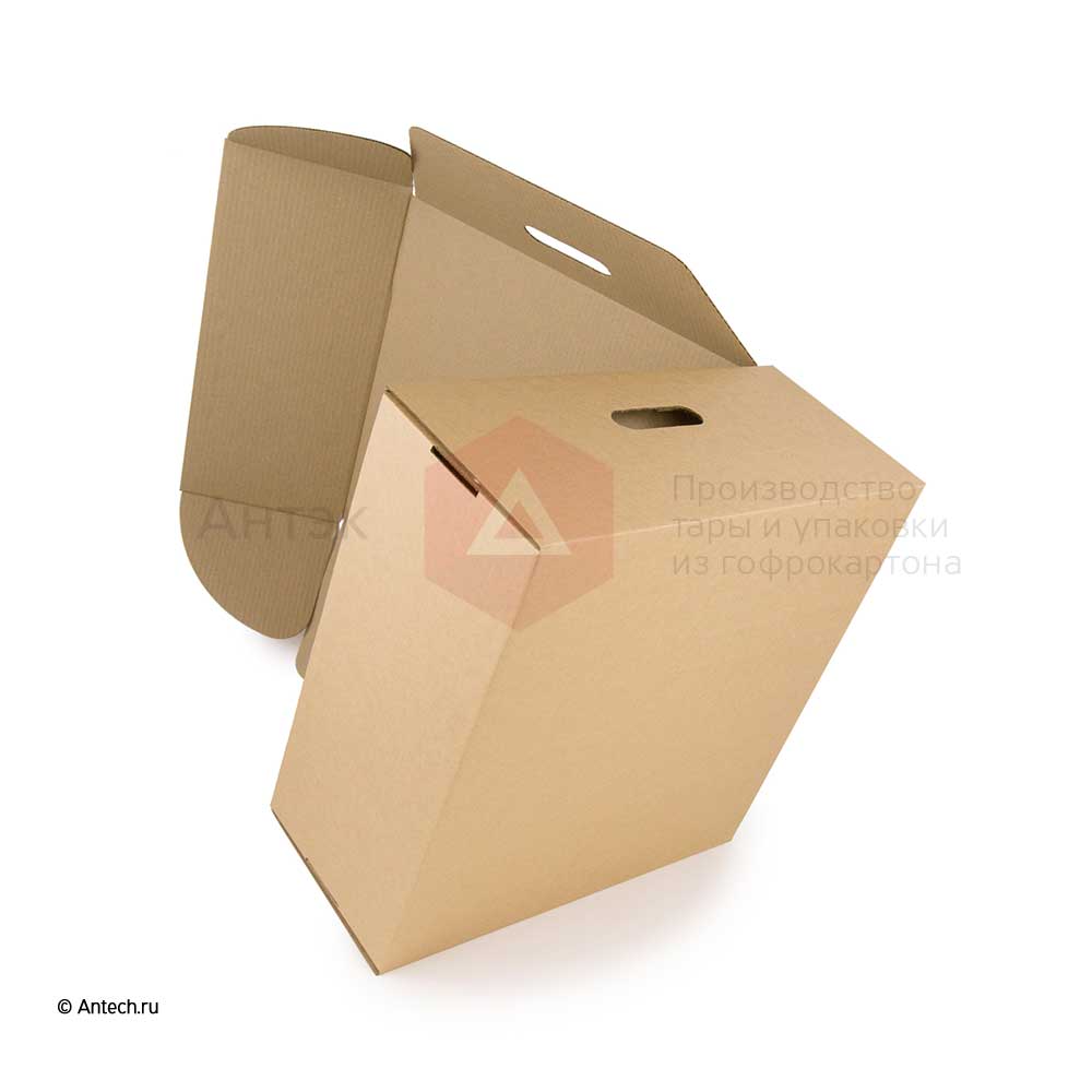 Самосборная коробка 440*440*205 Т−24B бурый (фото 4) – купить в Москве