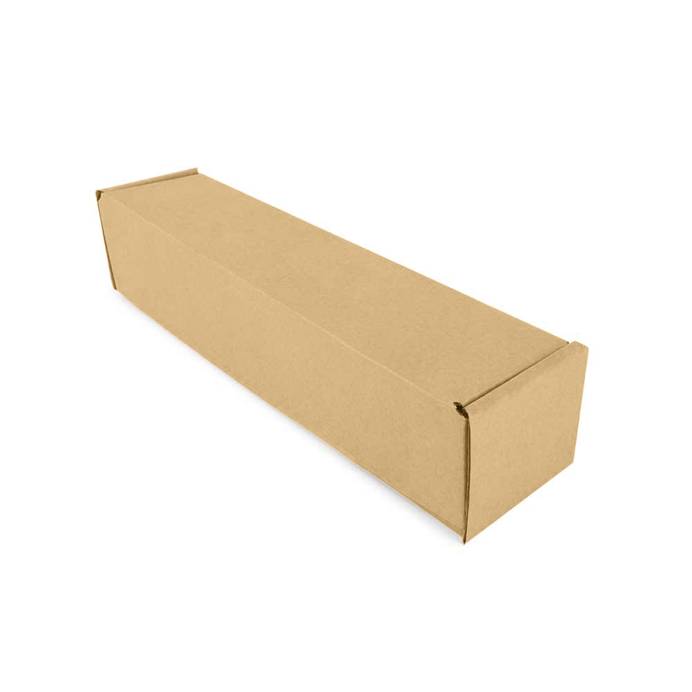 Самосборная коробка-тубус 395*88*85 Т−24B бурый (фото 1) – купить в Москве