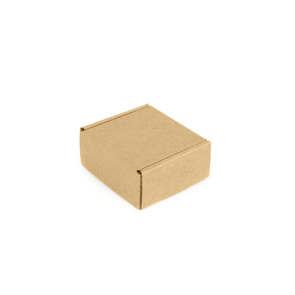 Маленькая коробка 75*75*35 МГК Т−24E бурая (фото 1) – купить в Москве