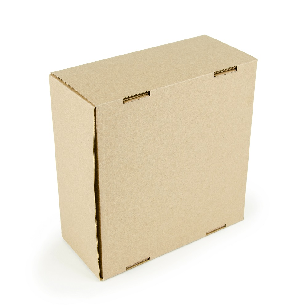 Самосборная коробка 205 x 205 x 95 МГК Т−24E бурый (фото 4) – купить в Москве