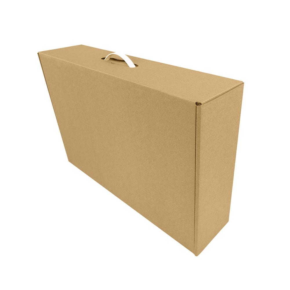 Коробка-чемодан с ручкой 600*400*140 Т−24B бурый (фото 1) – купить в Москве