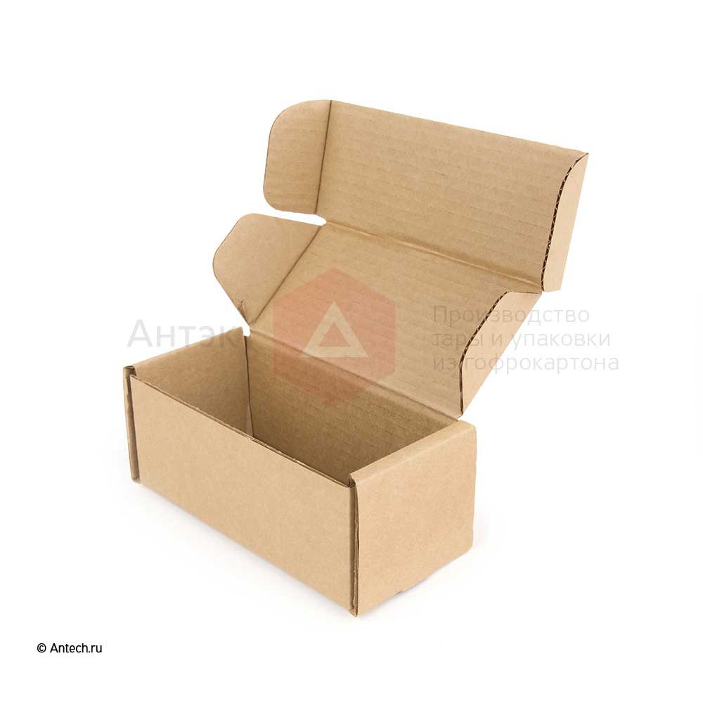 Самосборная коробка 160*80*70 Т−24B бурый (фото 2) – купить в Москве