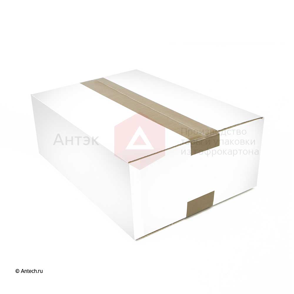 Картонная коробка 310*220*105 Т−24B белый (фото 5) – купить в Москве