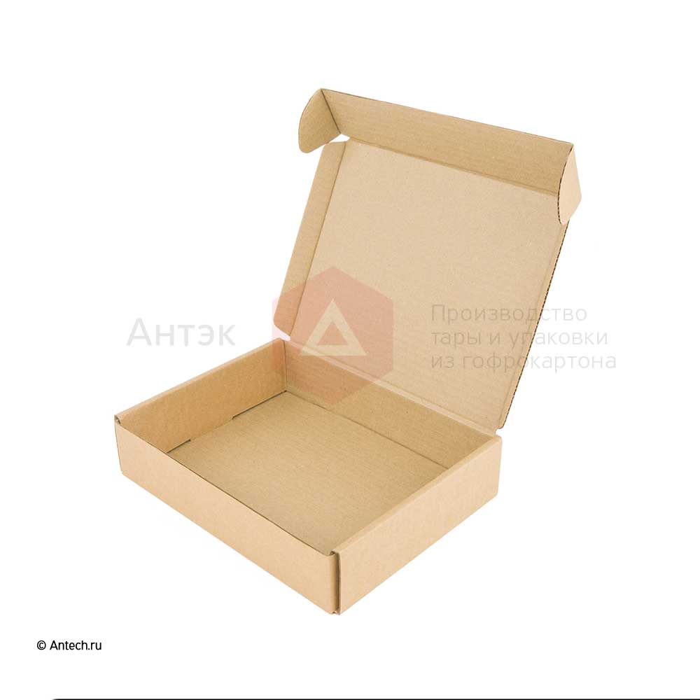 Самосборная коробка 230*187*53 Т−24B бурый (фото 2) – купить в Москве