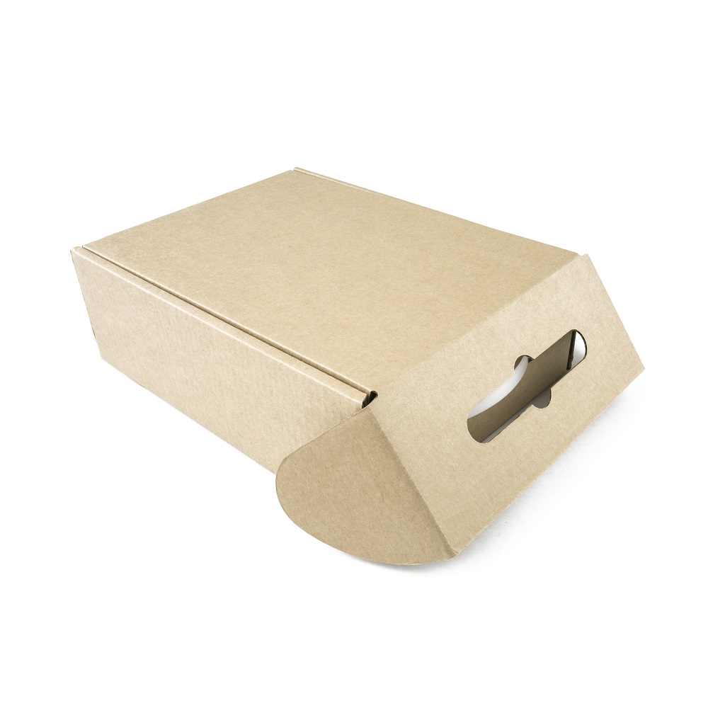 Коробка-чемодан с ручкой 220*320*100 Т−24B бурый 4