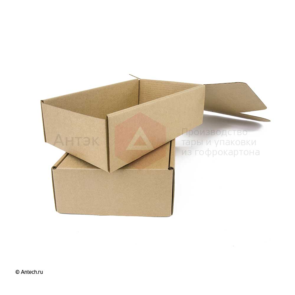 Самосборная коробка 220*320*100 Т−24B бурый (фото 6) – купить в Москве