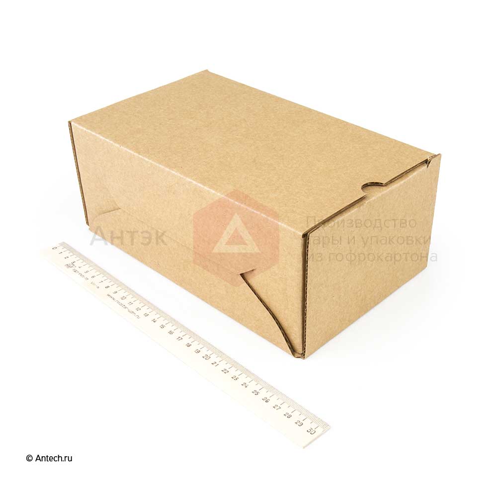 Самосборная коробка 150*100*250 Т−24B бурый (фото 5) – купить в Москве