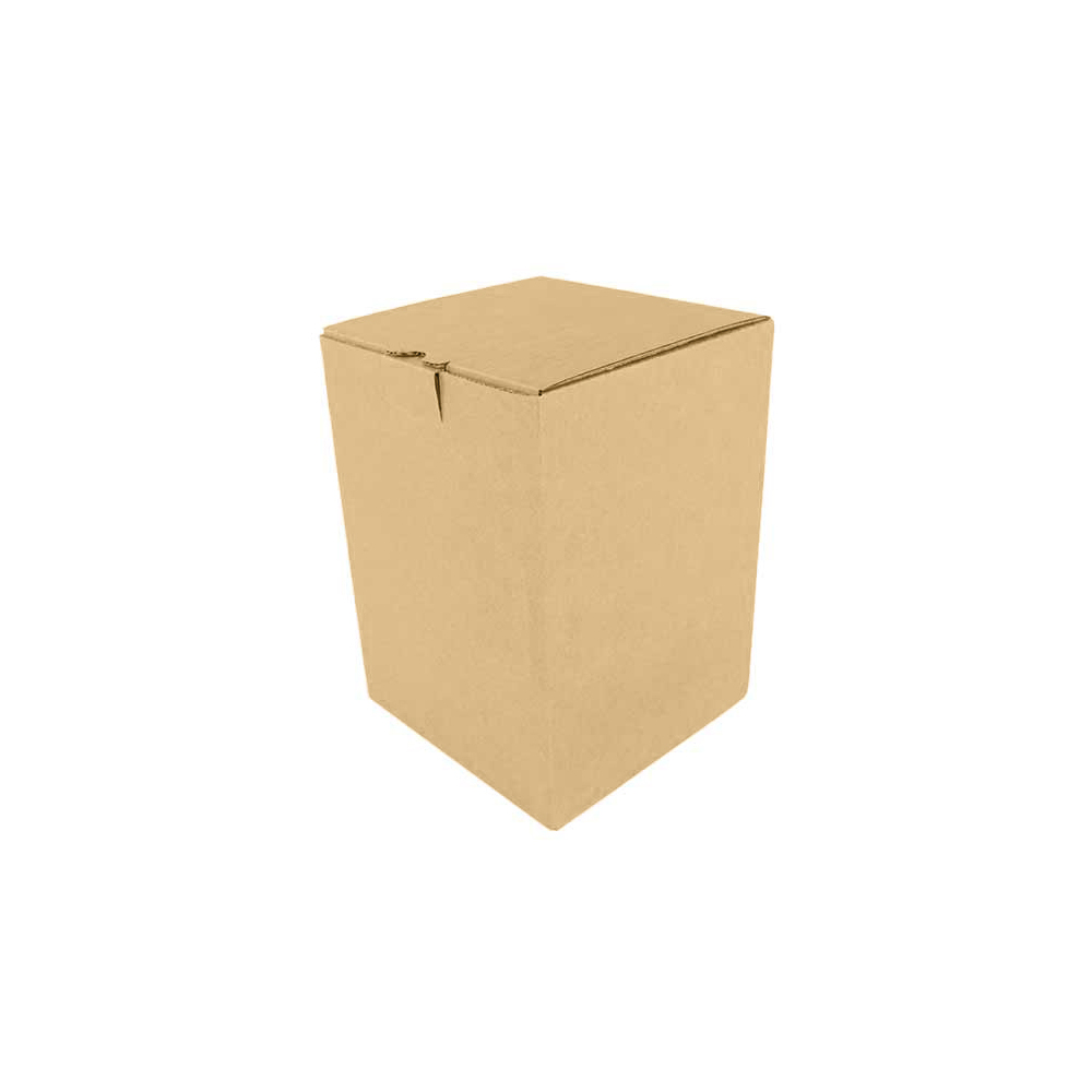Коробка с крышкой 170*170*240 Т−24B бурый (фото 1) – купить в Москве